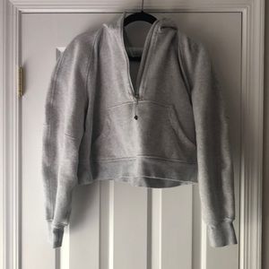 Lululemon scuba oversized half zip hoodie